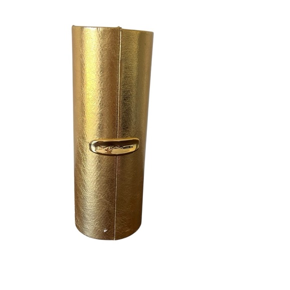 MAC Golden Girls Mini Lustreglass Lipstick Vault Holiday Edition 2024 gold case - Picture 1 of 8